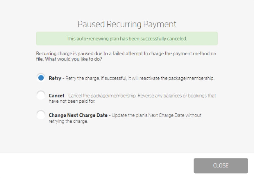 Handling Failing Client Auto-Renewing Memberships (Business Guide) — screenshot 16