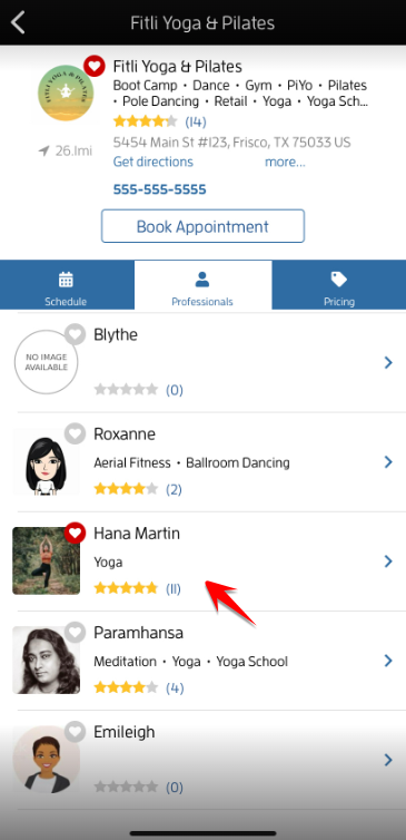 How Can I Leave a Review for a Business/Instructor? — screenshot 12