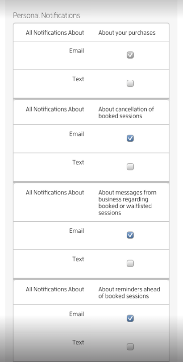 Mobile version: How can I edit my personal email/text message notifications? — screenshot 4