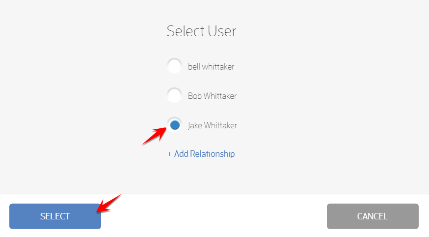 How to Add Relationships While Booking? — screenshot 11