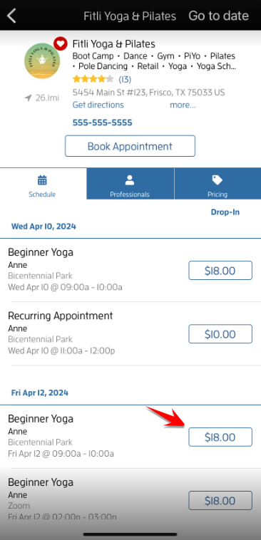 Getting Started with the Fitli App — screenshot 18