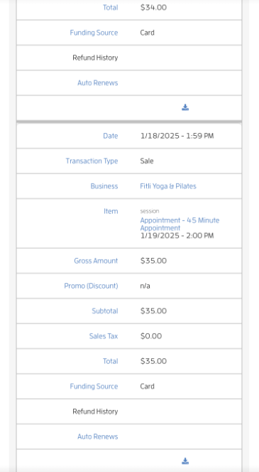 Mobile version: Can I get a receipt of my purchase? — screenshot 4