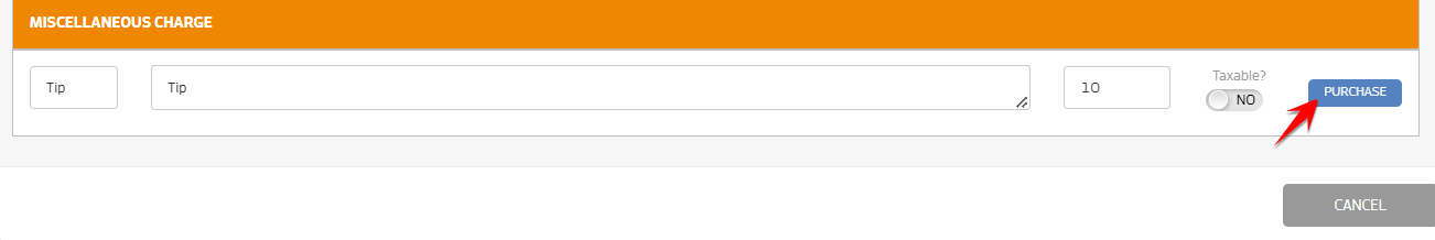 How can I charge a miscellaneous fee or amount to my client? — screenshot 3