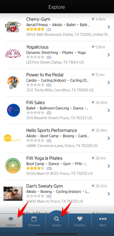 iOs App: How to contact the business? — screenshot 4