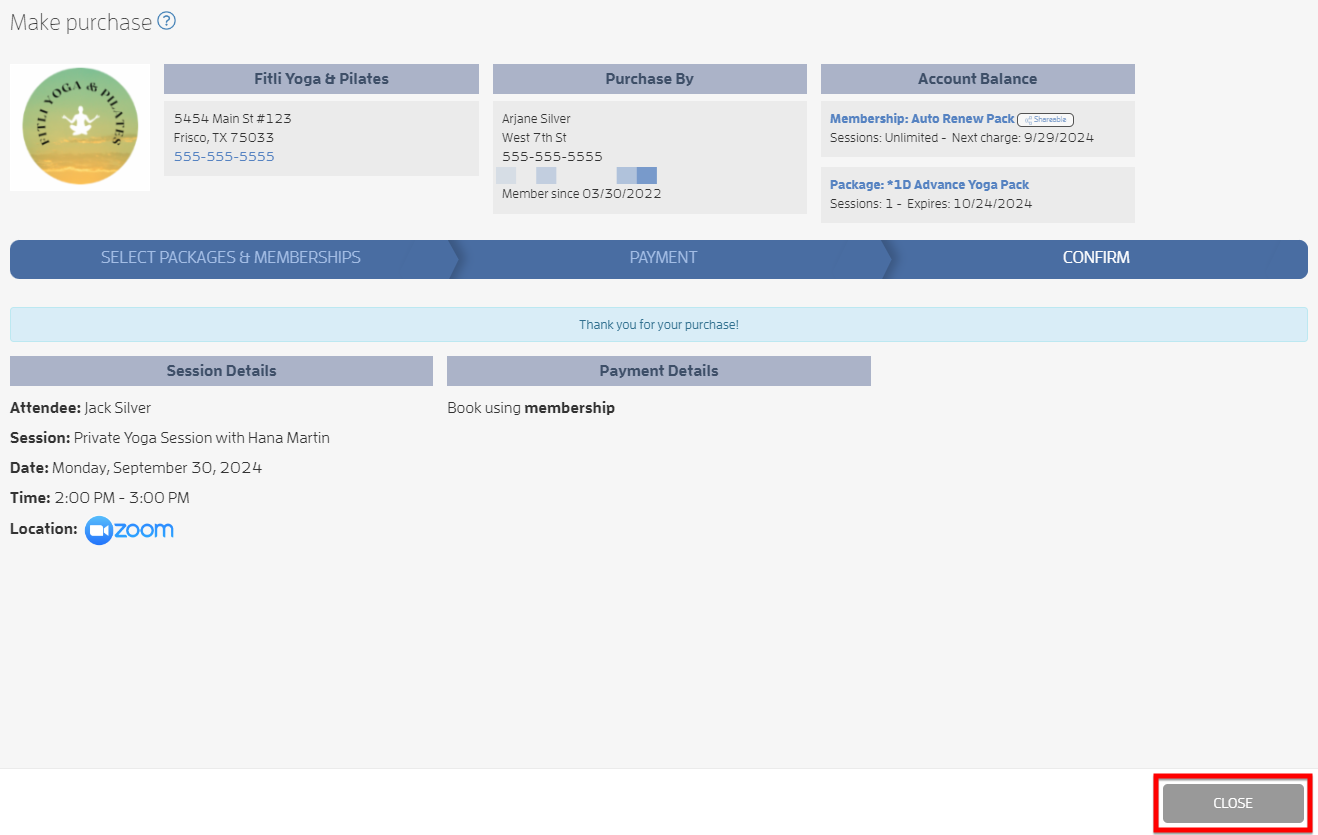 Relationships - Appointment Bookings! (Client Guide) — screenshot 6