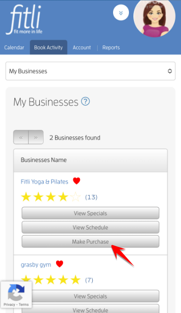 Mobile version: Can I Purchase Merchandise from a Business on Fitli? — screenshot 2