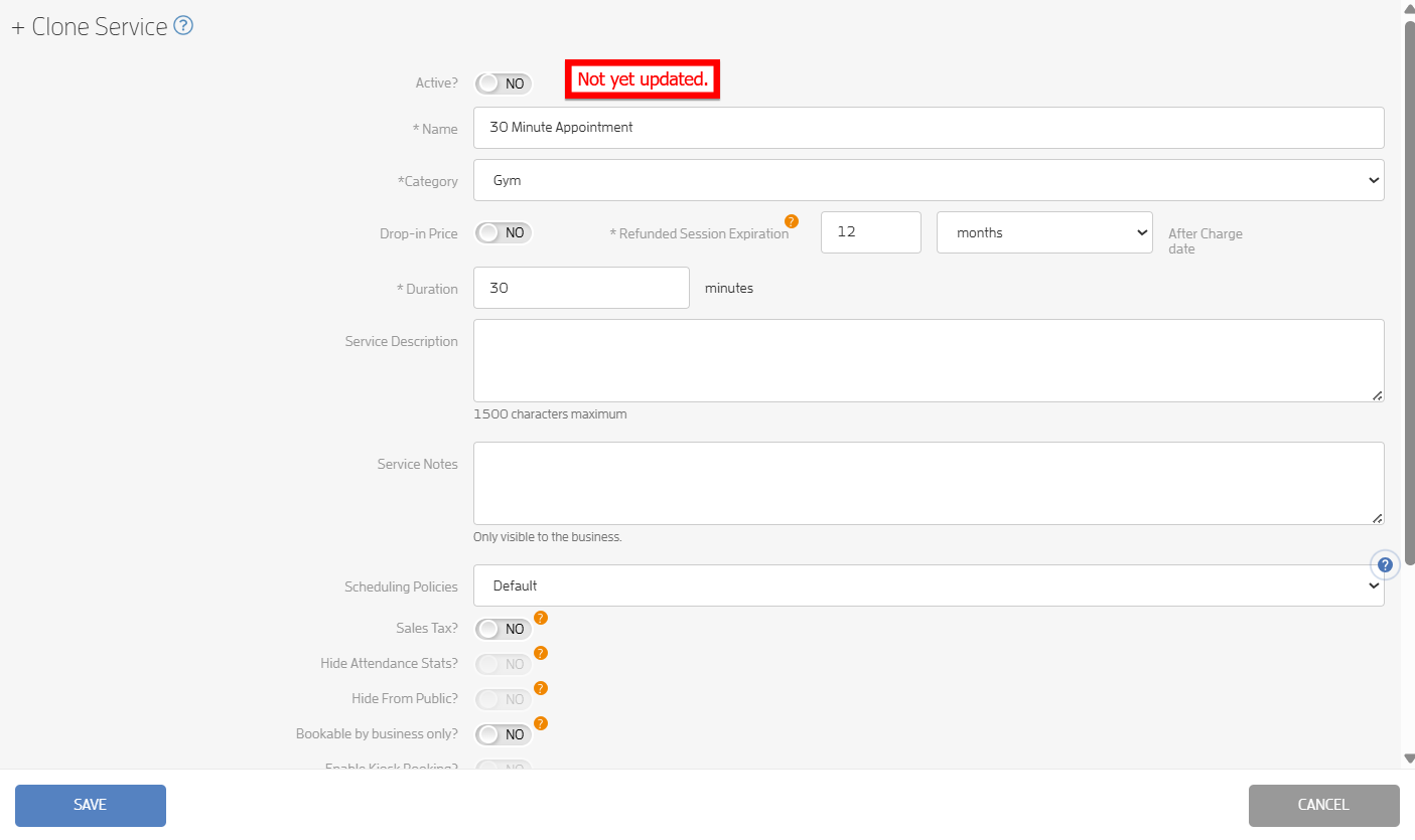 How to Clone Services? — screenshot 15