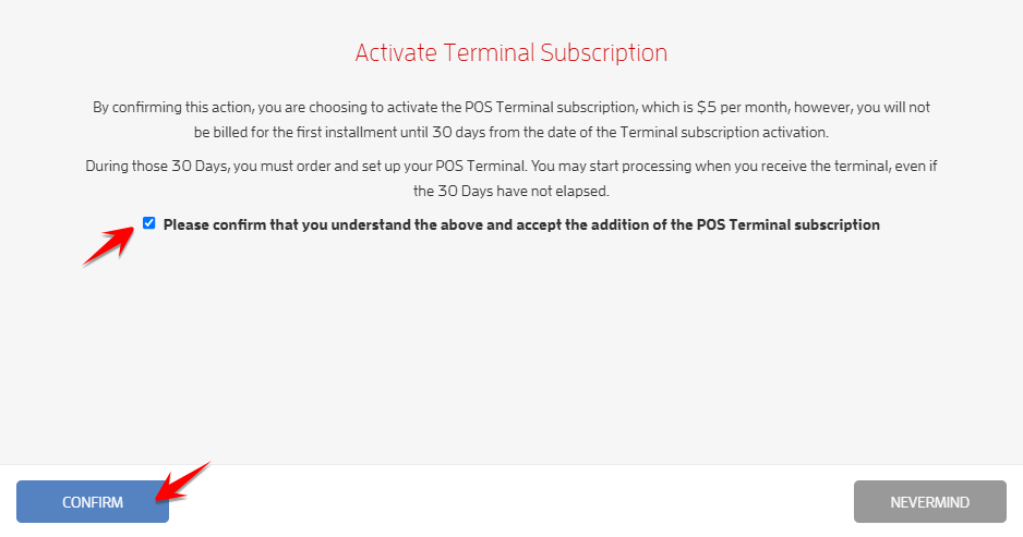 POS Terminal Activation — screenshot 6