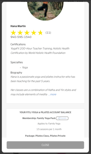 Mobile version: How do I cancel or unbook a class? — screenshot 5