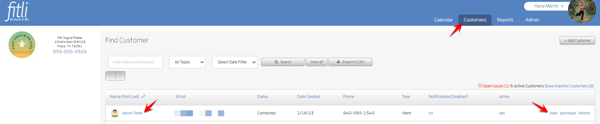 Updating Client Balances with Specific Services — screenshot 1