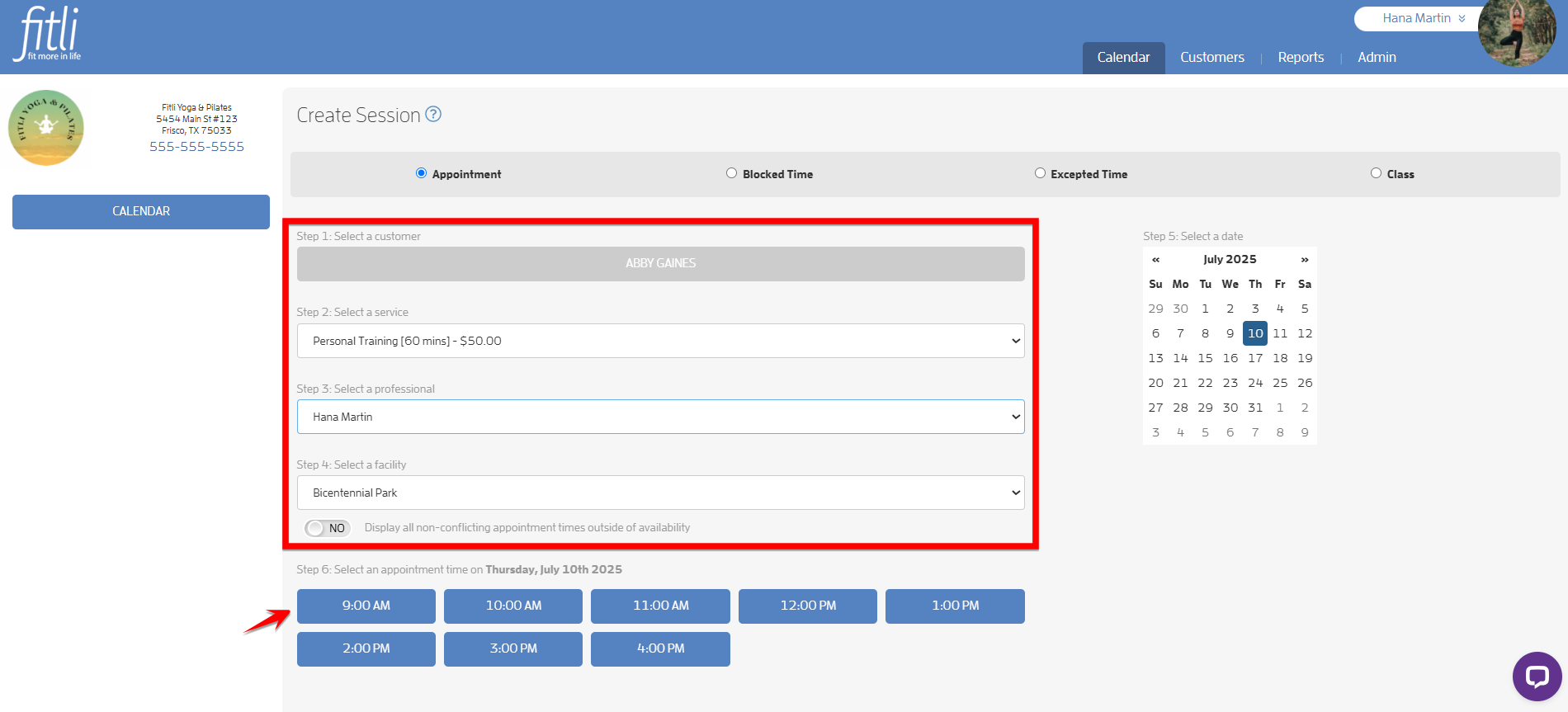 Getting Started with Appointments — screenshot 5