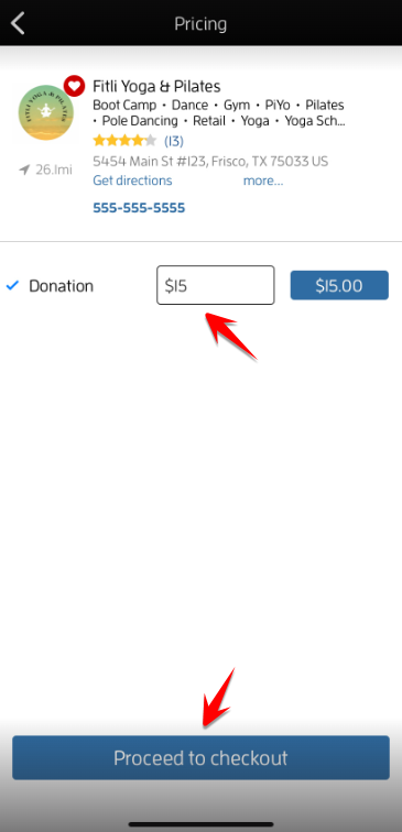 iOs App: I want to donate to my business' charitable cause. How can I do this? — screenshot 7
