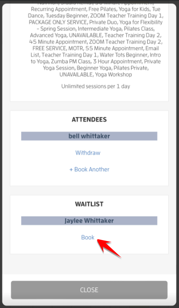 Mobile version: Client Guide - Waitlist for Relationships — screenshot 11
