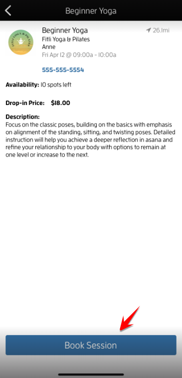 Getting Started with the Fitli App — screenshot 22