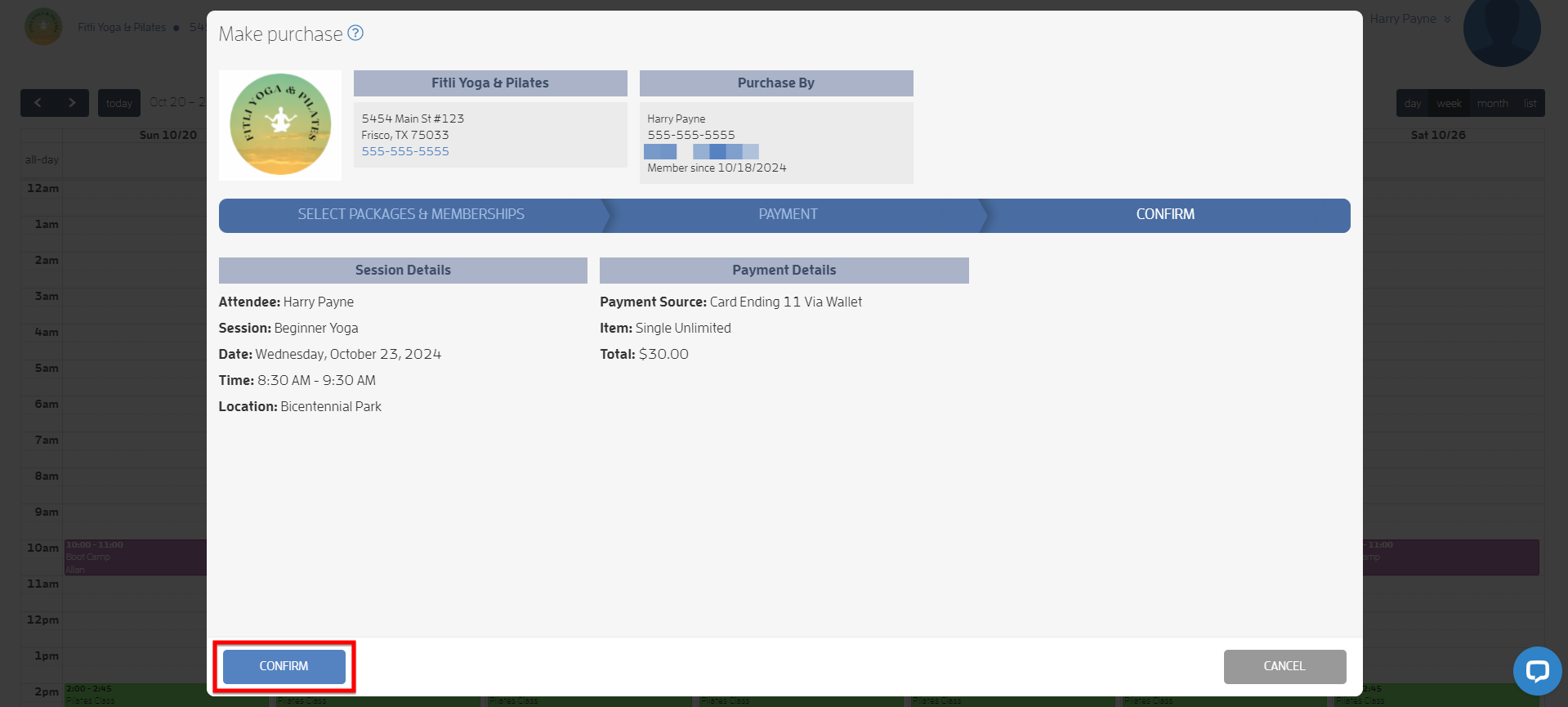 I want to sign up and book a session, now what do I do? — screenshot 19