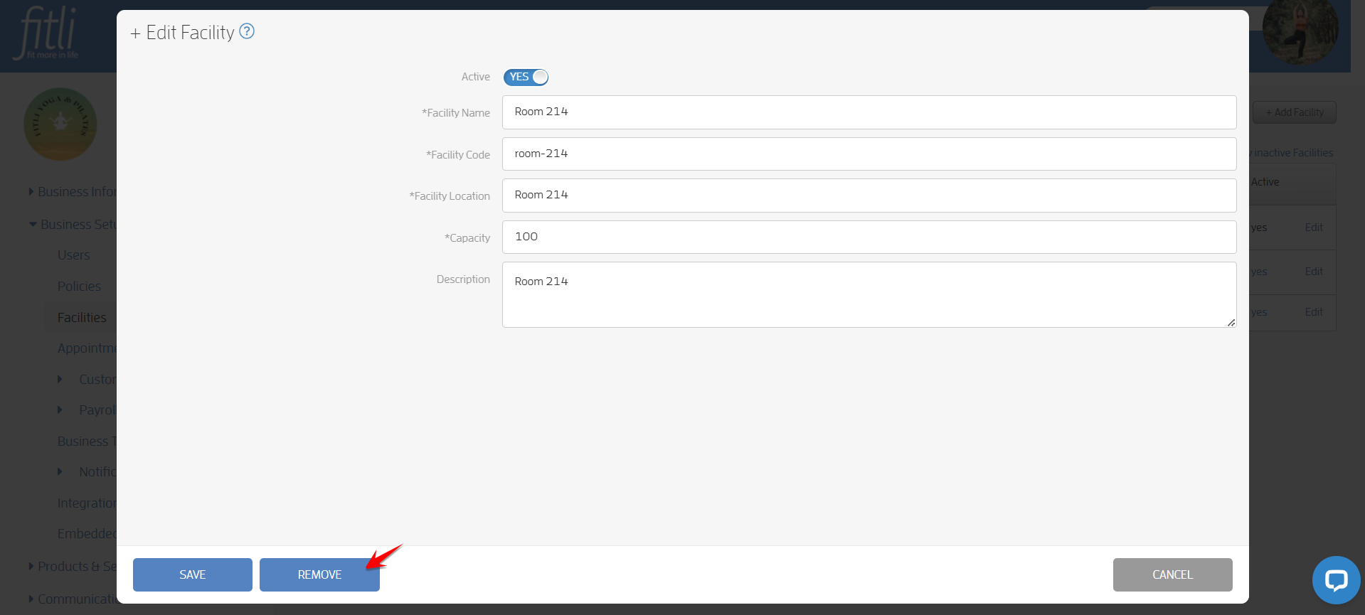 How to Add, Customize, Remove and Default Facilities! — screenshot 9