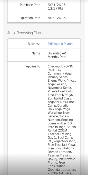 Mobile version: How can I check my Account Balance and/or my next Charge Date? — screenshot 4