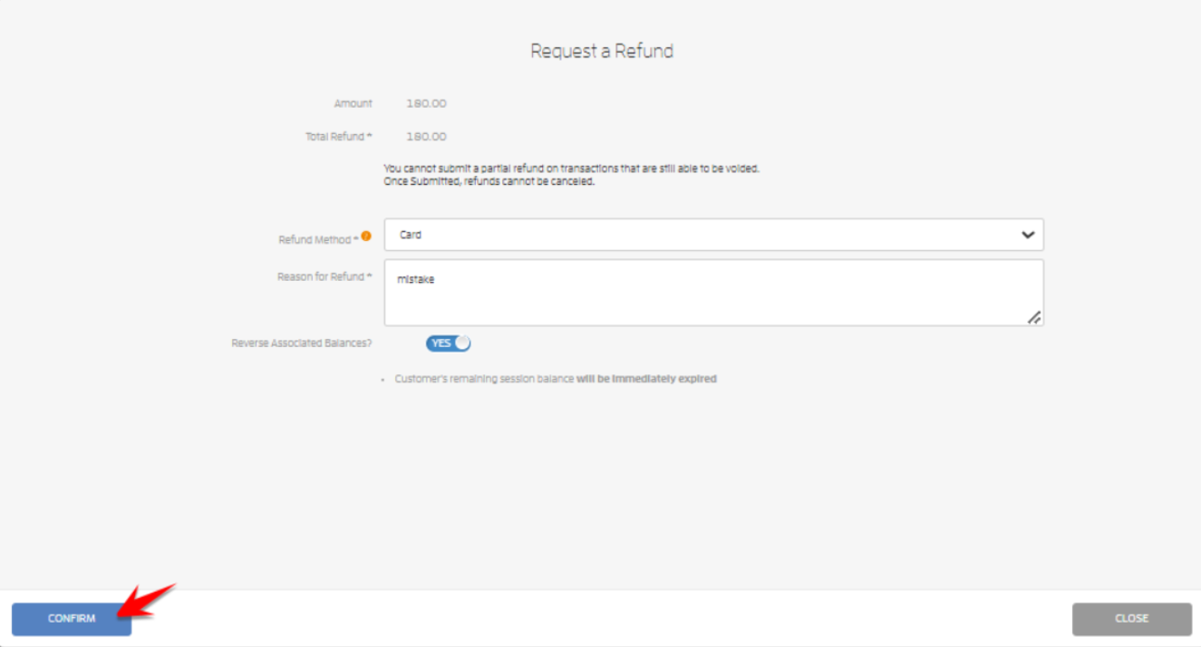 USIO: Client Refunds and Voids — screenshot 20