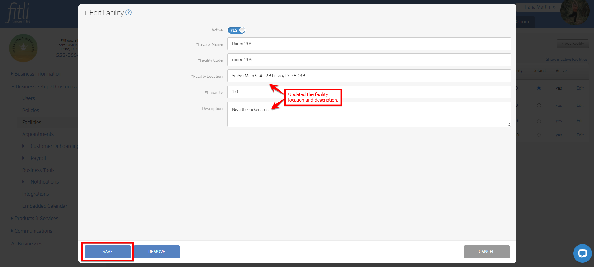 Why is my facility showing thrice on the notifications sent? — screenshot 4
