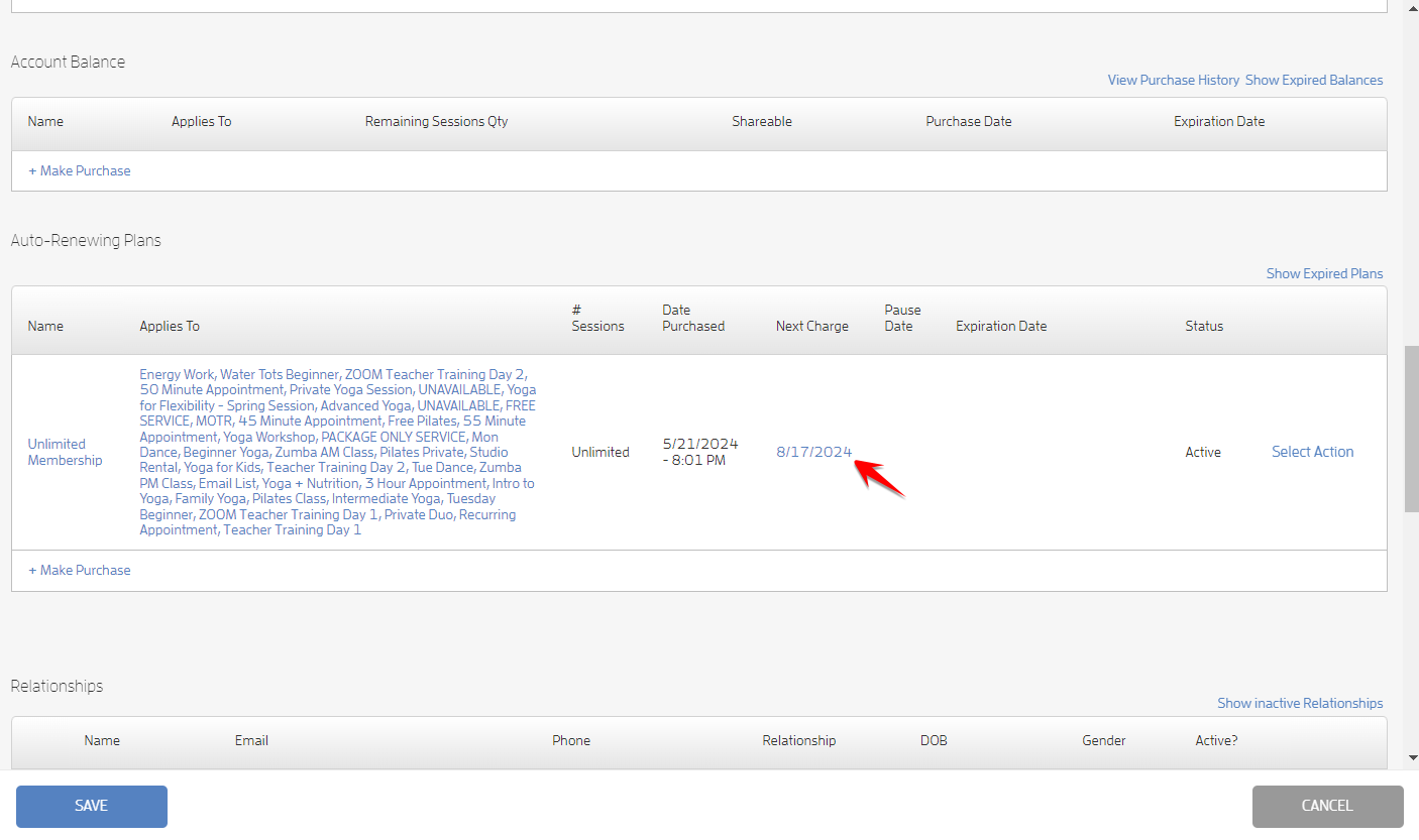 How to adjust a customer's 'Billing Date'? — screenshot 3