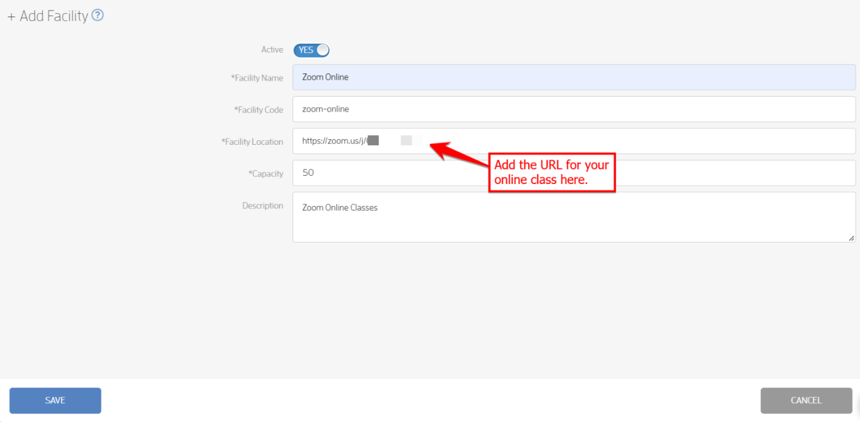 How to integrate Online Classes or Video Conferencing link with Fitli? — screenshot 3