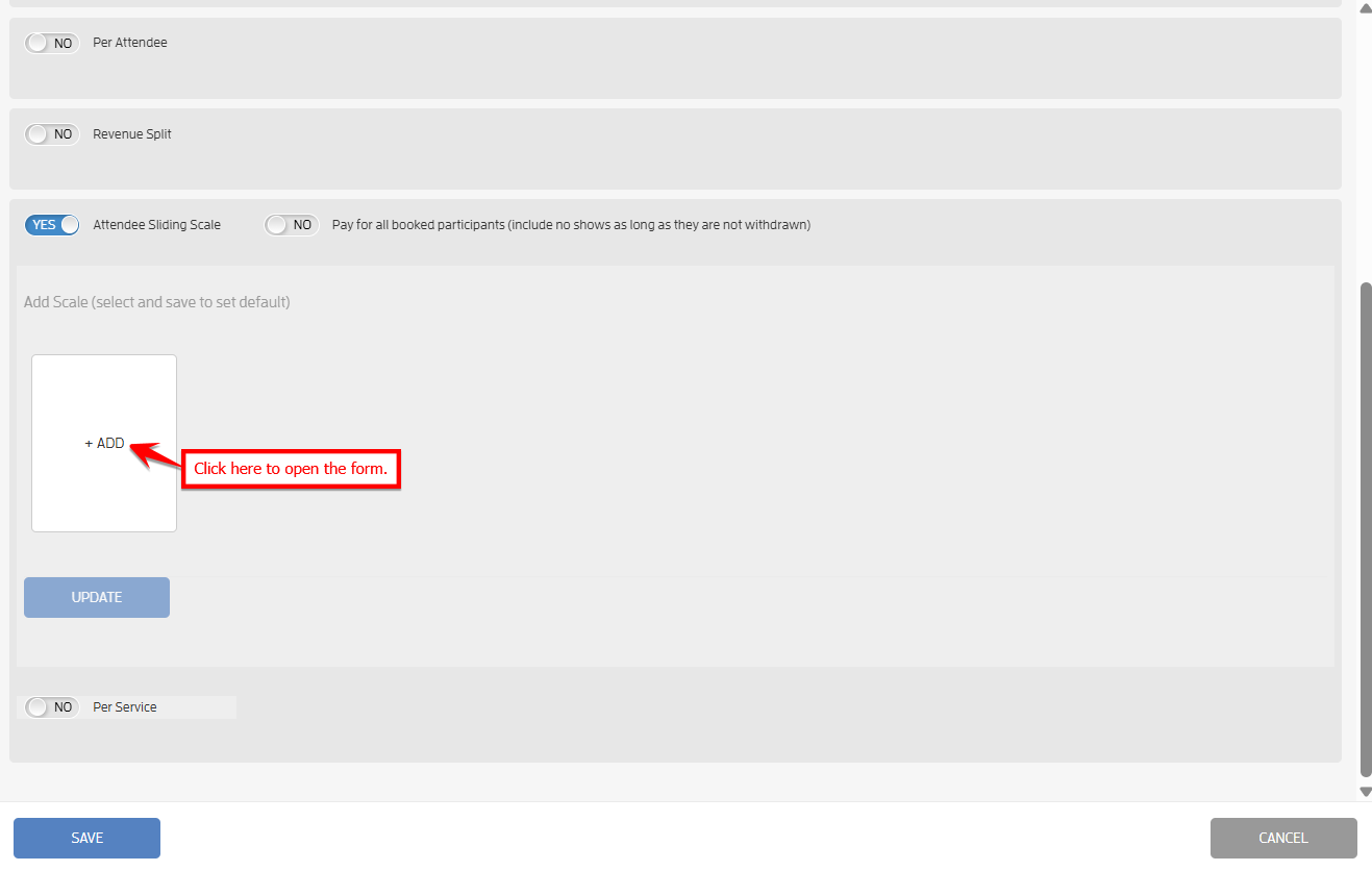 Payroll - Attendee Sliding Scale Pay Rate — screenshot 3