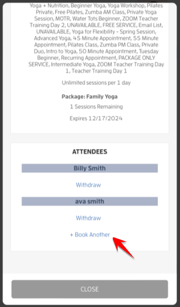 Mobile version: Relationships - Client Bookings! — screenshot 9