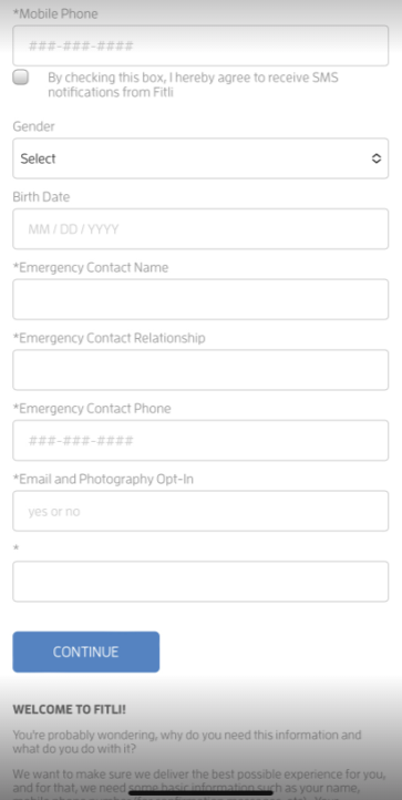 Mobile version: I want to sign up and book a session, now what do I do? — screenshot 8