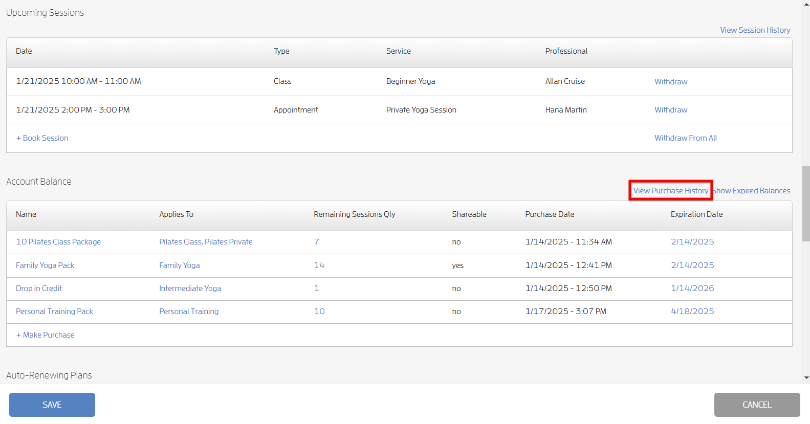 Can I provide a statement, invoice or document for payment or reimbursement purposes? — screenshot 3