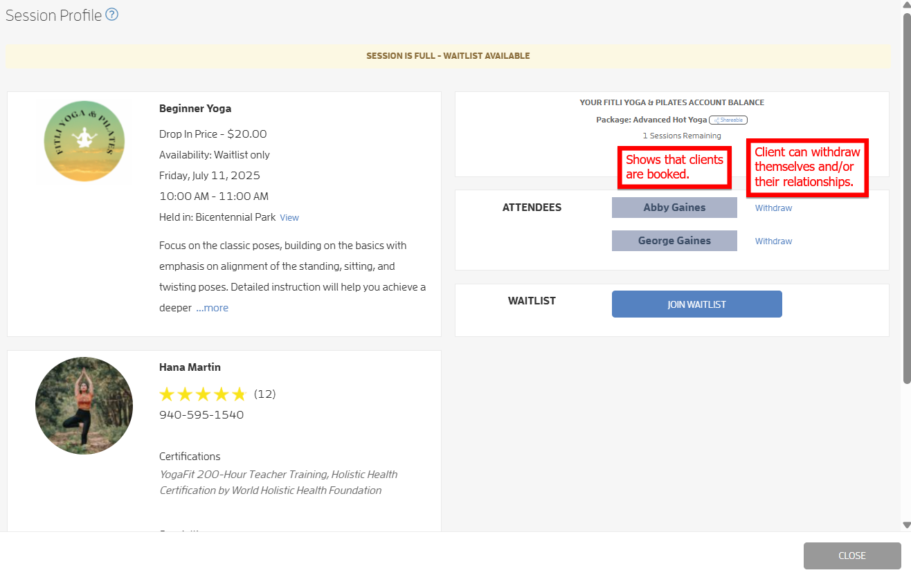 Relationships - Getting Started Guide (Step 5 - Book your Client or their Relationships) — screenshot 11