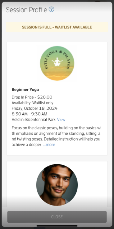 Mobile version: Client Guide - Waitlist for Relationships — screenshot 3