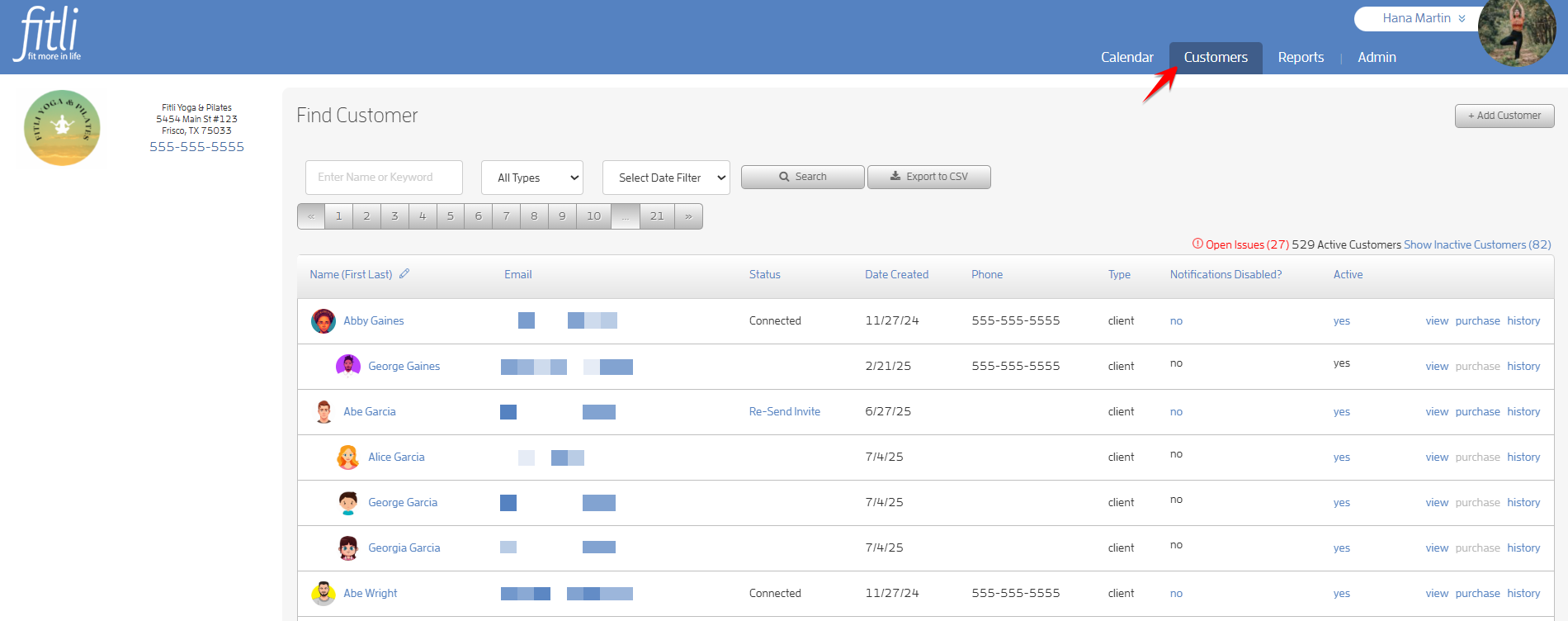 How do I add Customers to my Business? — screenshot 1