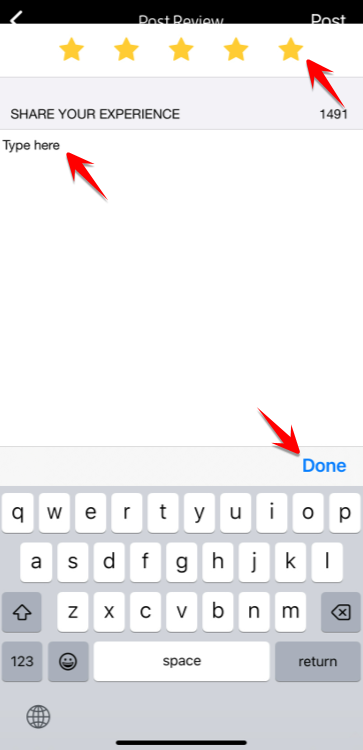 How Can I Leave a Review for a Business/Instructor? — screenshot 15