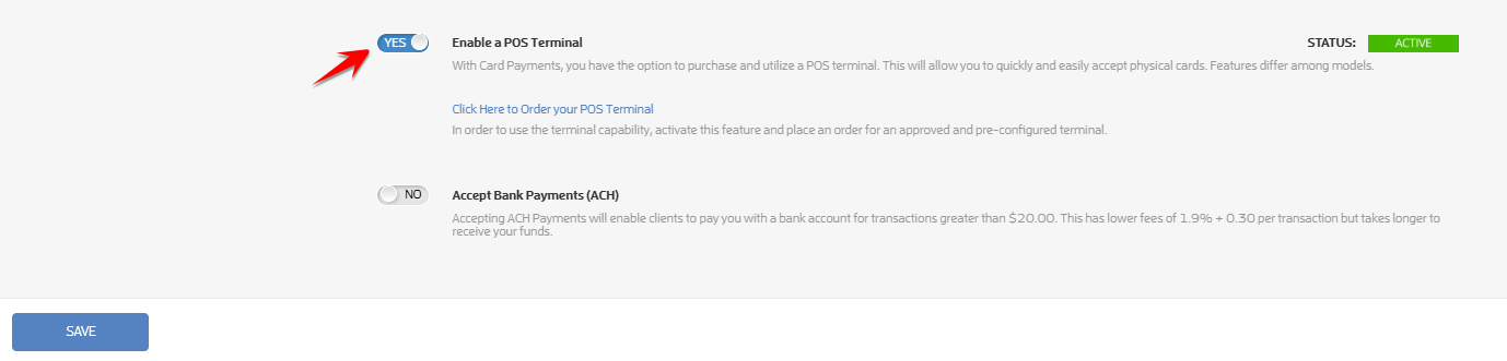 POS Terminal Activation — screenshot 15