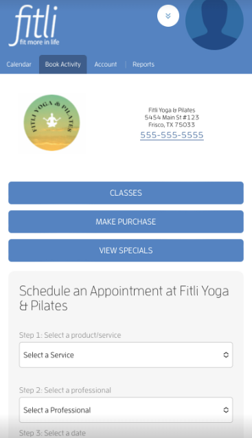 Mobile version: I want to sign up and book a session, now what do I do? — screenshot 32