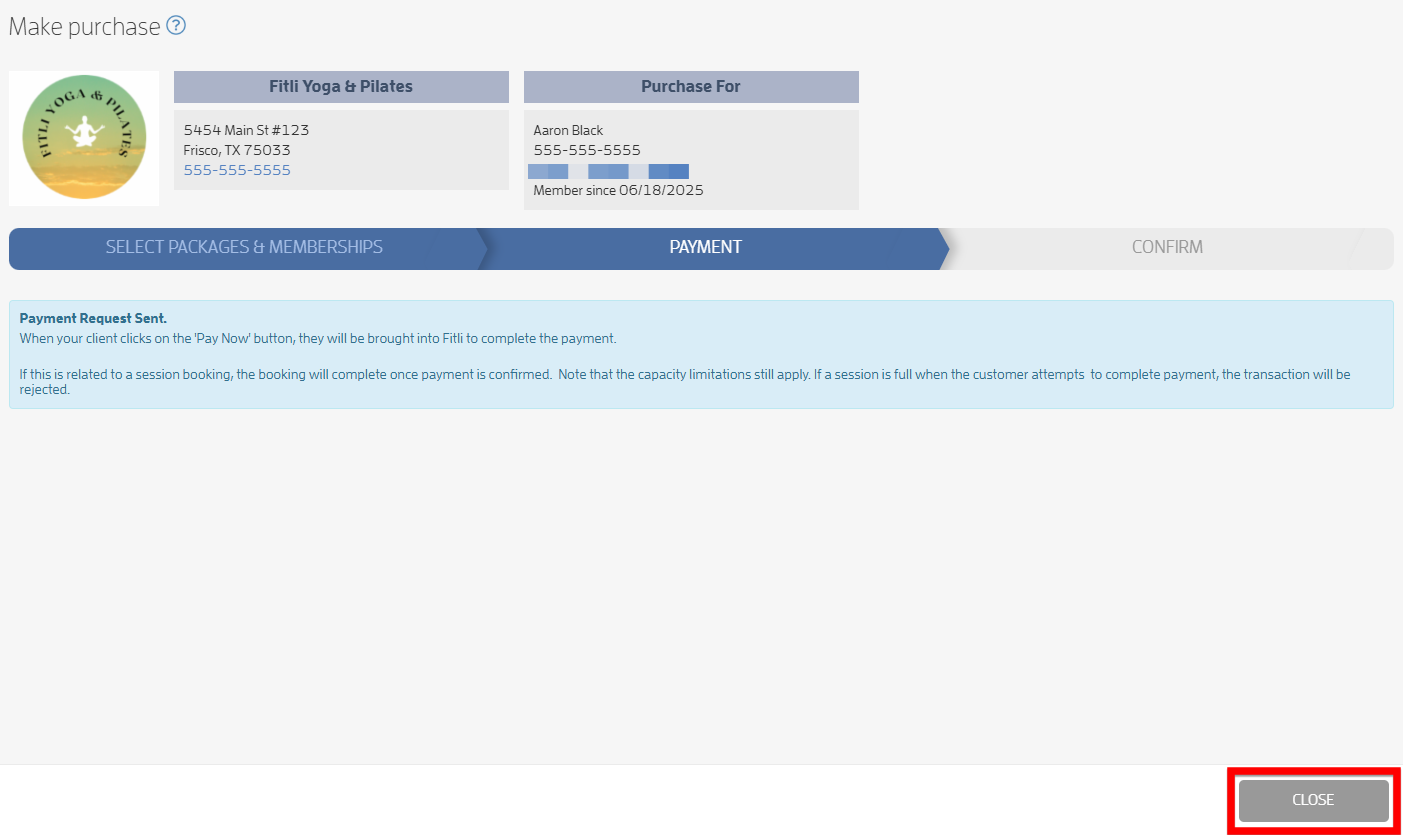 Generate Payment Requests — screenshot 21
