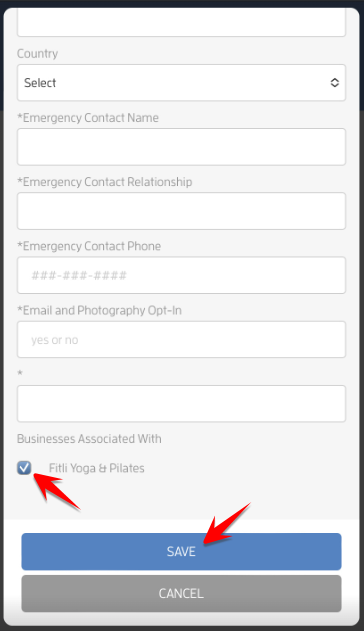 Mobile version: How to Add Relationships During Registration? — screenshot 8