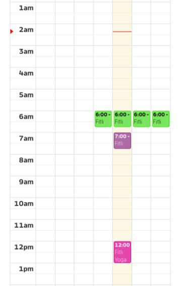 Mobile version: How do I cancel or unbook a class? — screenshot 2