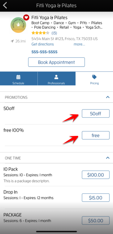 iOs App: How to Use Promo Codes? — screenshot 1