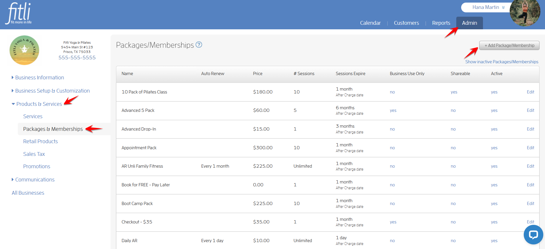 How to provide a customer with a complimentary Service or Package? — screenshot 4