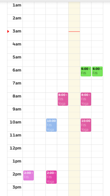 Mobile version: How to Reschedule an Appointment? — screenshot 2