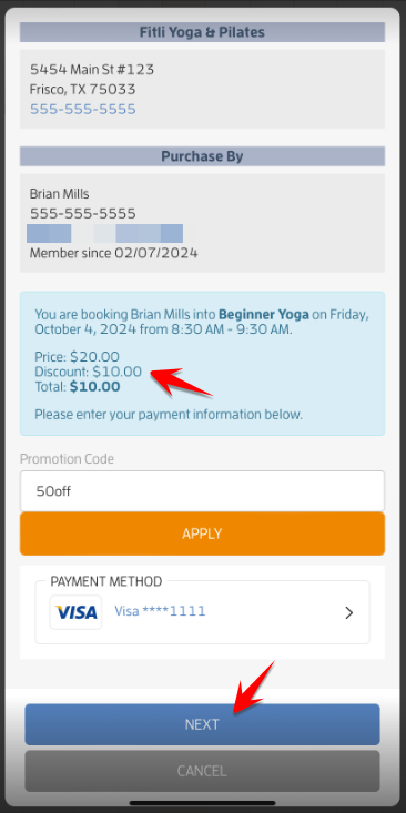 Mobile version: How to Use Promo Codes? — screenshot 10
