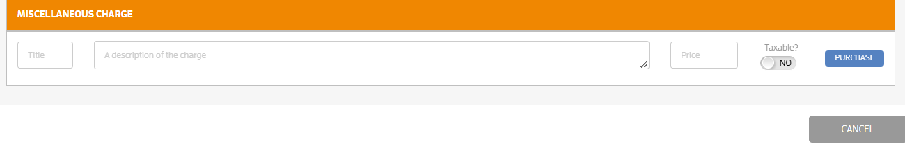 How can I charge a miscellaneous fee or amount to my client? — screenshot 2
