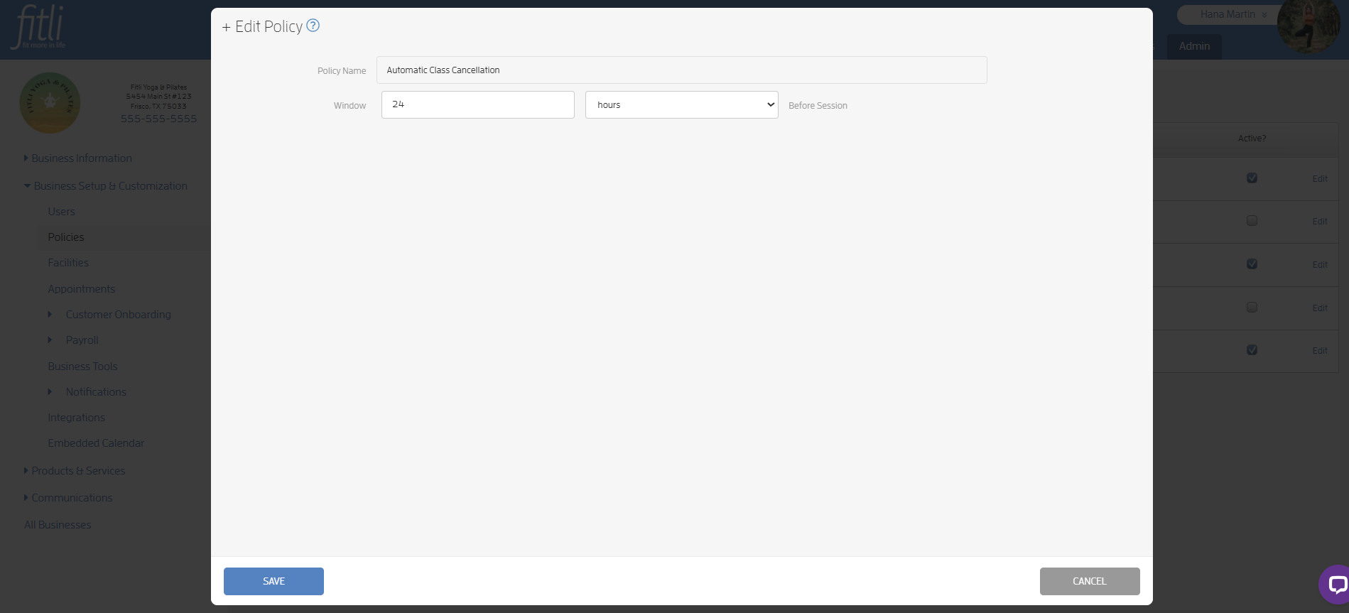 How to Set Up Auto-Cancellation Timing for Unbooked Classes? — screenshot 6