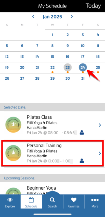 iOs App: How to Reschedule an Appointment? — screenshot 11