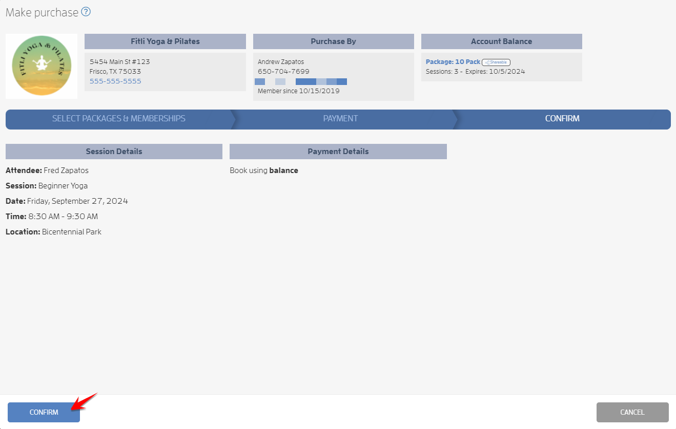 Relationships - Client Bookings! — screenshot 9
