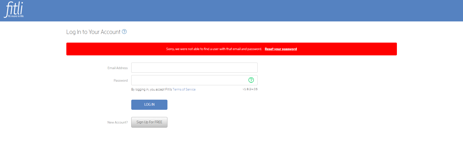 Need Help Logging Into Fitli? — screenshot 6