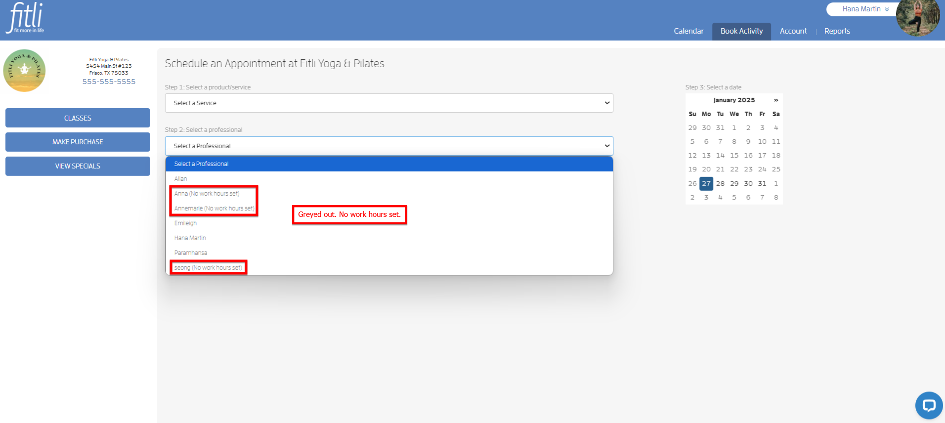 Appointment Booking: Default Professional — screenshot 11