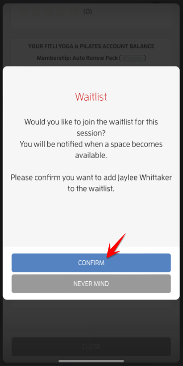 Mobile version: Client Guide - Waitlist for Relationships — screenshot 7