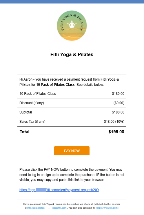 Generate Payment Requests — screenshot 6